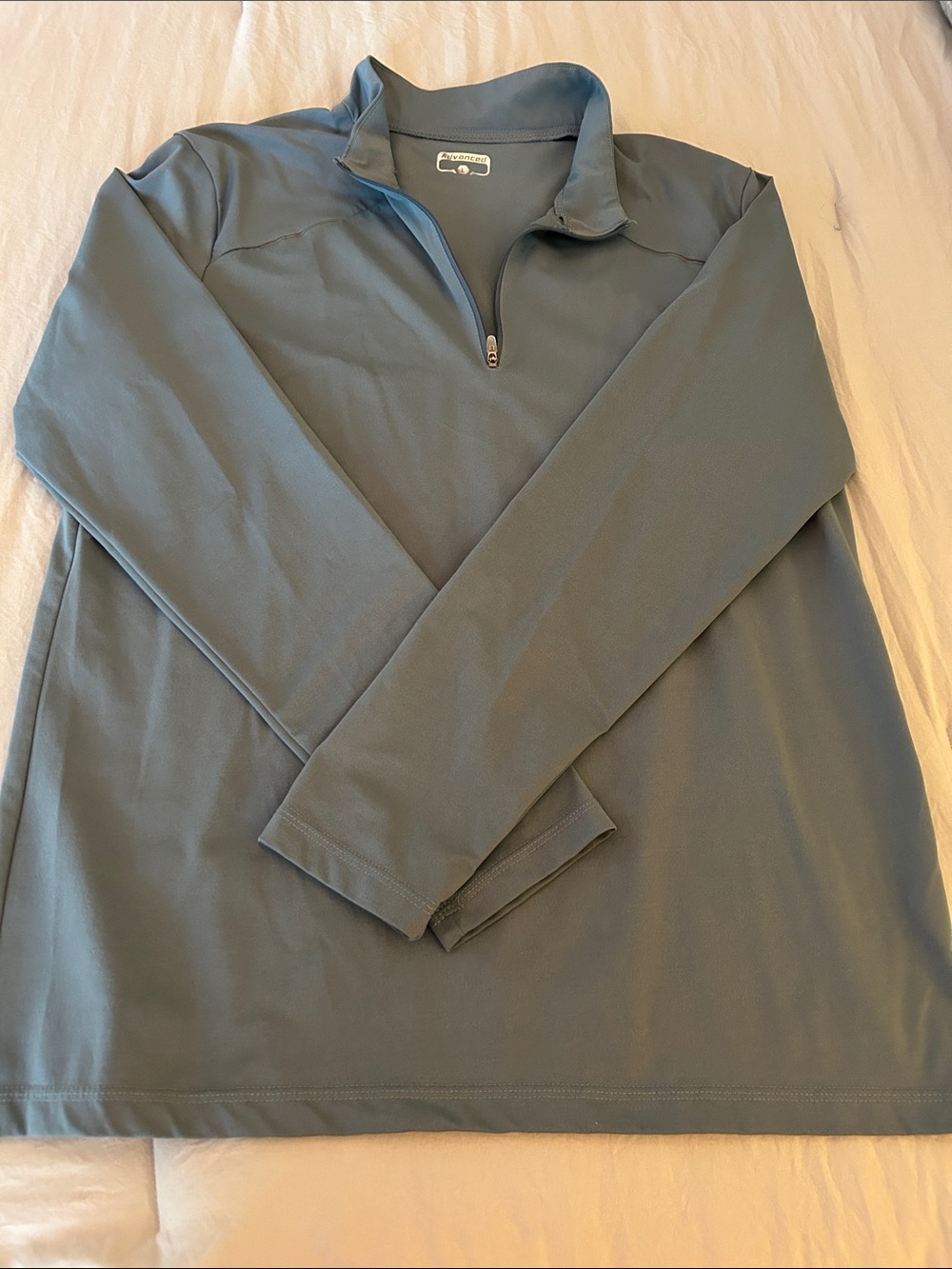 Men’s Quarter-Zip Performance Pullover - Slate Blue